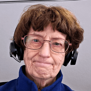 Gail Lift posing for a profile picture.